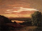 Asher Brown Durand Landscape,Sunset oil painting